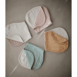 Mushie Paño Para Eructar De Muselina Natural /Paquete De 2 Nebulizadores -Tienda De Cuidado Del Bebé mushie pano para eructar de muselina natural paquete de 2 nebulizadores a401193 3