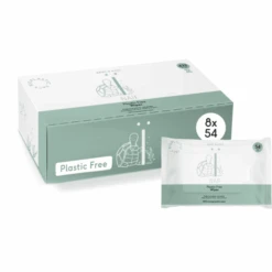 Tienda De Cuidado Del Bebé 25 Naïf Toallitas Húmedas Box Plastic Free 8 X 54 (432 Toallitas Húmedas)