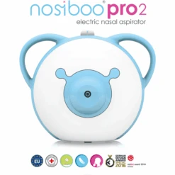 Nosiboo ® Aspirador Nasal Eléctrico Pro2 Azul -Tienda De Cuidado Del Bebé nosiboo aspirador nasal electrico pro2 azul a394067 2