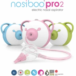 Nosiboo ® Aspirador Nasal Eléctrico Pro2 Rosa -Tienda De Cuidado Del Bebé nosiboo aspirador nasal electrico pro2 rosa a394070 3