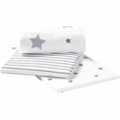 Odenwälder Paños Molton Light Silver 80 X 80 Cm 3 Unidades