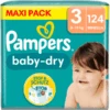 Pampers® Pampers Pañales Baby-Dry, Talla 3, 6-10kg, Maxi Pack (1 X 124 Pañales) -Tienda De Cuidado Del Bebé pampers panales baby dry talla 3 6 10kg maxi pack 1 x 124 panales a413049