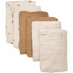 Pippi Paños De Muselina Pack De 6 Almond -Tienda De Cuidado Del Bebé pippi panos de muselina pack de 6 almond a389398 4