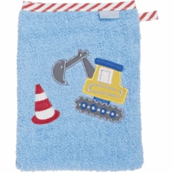 Playshoes Guante De Lavado De Rizo Azul