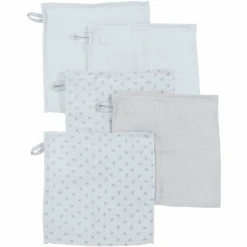 Roba Juego De 5 Paños De Turquesa Lil Planet 25 X 25 Cm. -Tienda De Cuidado Del Bebé roba juego de 5 panos de turquesa lil planet 25 x 25 cm a292151 3