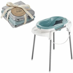 Rotho Babydesign Rotho Baby Design Baño Station TOP Lagoon + Set De 3 Toallitas De Regalo