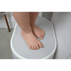 Shnuggle® Shnuggle ® Taburete Step Blanco / Gris Claro -Tienda De Cuidado Del Bebé shnuggle taburete step blanco gris claro a359113 3