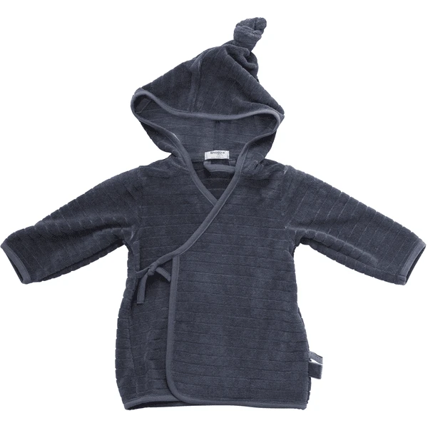 Snoozebaby Albornoz Gris Tormenta 86/92 6 Snoozebaby Albornoz Gris Tormenta 86/92 - Imagen 4