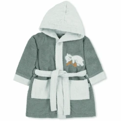 Sterntaler Albornoz Ben Verde Medio -Tienda De Cuidado Del Bebé sterntaler albornoz ben verde medio a301153 4