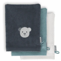 Sterntaler Guantes De Lavado Elia 3 Pack Turquesa Oscuro