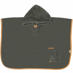 Sterntaler Poncho De Baño Eddy Verde Oscuro -Tienda De Cuidado Del Bebé sterntaler poncho de bano eddy verde oscuro a384679 4