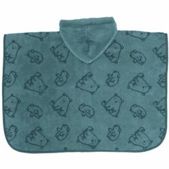 Sterntaler Poncho De Baño Elia Turquesa Oscuro -Tienda De Cuidado Del Bebé sterntaler poncho de bano elia turquesa oscuro a384677 3