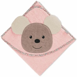 Sterntaler Toalla De Baño Con Motivo Mabel Rosa Pálido 80 X 80 Cm