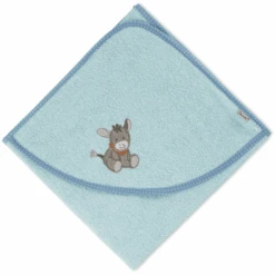 Sterntaler Toalla De Baño Emmi Azul Claro 80 X 80 Cm