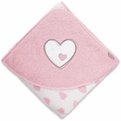 Sterntaler Toalla De Baño Emmi Girl Corazón 100x100 Blanco