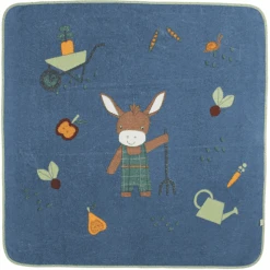 Sterntaler Toalla De Baño Emmilius Azul Medio 100 X 100 Cm