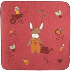 Sterntaler Toalla De Baño Emmily Rojo Claro 100 X 100 Cm