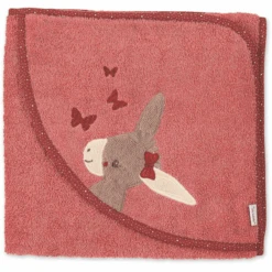 Sterntaler Toalla De Bebé Con Capucha Emmily Rojo Claro 100 X 100 Cm -Tienda De Cuidado Del Bebé sterntaler toalla de bebe con capucha emmily rojo claro 100 x 100 cm a327076 2