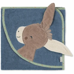 Sterntaler Toalla De Bebé Emmilius Azul Medio 80 X 80 Cm -Tienda De Cuidado Del Bebé sterntaler toalla de bebe emmilius azul medio 80 x 80 cm a327091 2