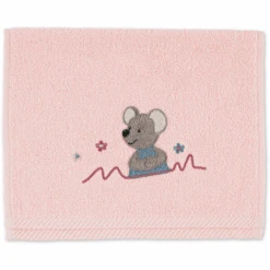 Sterntaler Toalla Para Niños Mabel Rosa Suave 50 X 30 Cm