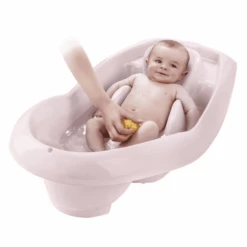 THERMOBABY® Thermobaby ® Bañera Lagon, Rosa Empolvado -Tienda De Cuidado Del Bebé thermobaby banera lagon rosa empolvado a415586 2