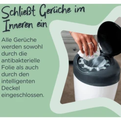 Tommee Tippee Cubo De Pañales Sangenic Simple E Incl. 3 Cassettes Blanco / Gris 11 Tommee Tippee Cubo De Pañales Sangenic Simple E Incl. 3 Cassettes Blanco / Gris -Tienda De Cuidado Del Bebé tommee tippee cubo de panales sangenic simple e incl 3 cassettes blanco gris a306086 4