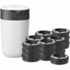 Tommee Tippee Cubo De Pañales Twist & Click Advanced , Incluye 19 Cassettes Con Película Antibacteriana Green De Origen Sostenible En Color Blanco -Tienda De Cuidado Del Bebé tommee tippee cubo de panales twist amp click advanced incluye 19 cassettes con pelicula antibacteriana green de origen sostenible en color blanco a379734