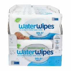 WaterWipes Toallitas Para Bebés, Biodegradables, 12 X 60 Toallitas (720 Unidades -Tienda De Cuidado Del Bebé waterwipes toallitas para bebes biodegradables 12 x 60 toallitas 720 unidades a346565 3