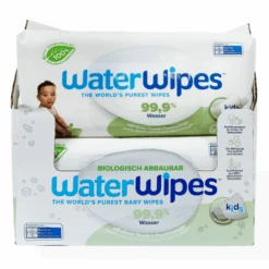 WaterWipes Toallitas Para Bebés, Niños, Biodegradables, 12 X 60 Toallitas (720 Unidades) -Tienda De Cuidado Del Bebé waterwipes toallitas para bebes ninos biodegradables 12 x 60 toallitas 720 unidades a346568 2