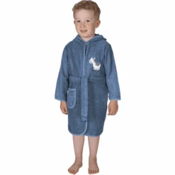 WÖRNER SÜDFROTTIER Albornoz Zebra Azul Oscuro 10 WÖRNER SÜDFROTTIER Albornoz Zebra Azul Oscuro -Tienda De Cuidado Del Bebé woerner suedfrottier albornoz zebra azul oscuro a303253 3