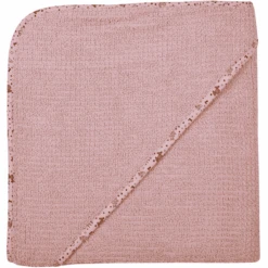 WÖRNER SÜDFROTTIER En Casa Toalla De Baño Con Capucha Rosa Viejo 100 X 100 Cm -Tienda De Cuidado Del Bebé woerner suedfrottier en casa toalla de bano con capucha rosa viejo 100 x 100 cm a302832 2