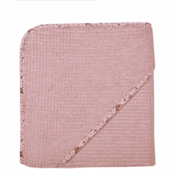 WÖRNER SÜDFROTTIER En Casa Toalla De Baño Con Capucha Vieja Rosa 80 X 80 Cm -Tienda De Cuidado Del Bebé woerner suedfrottier en casa toalla de bano con capucha vieja rosa 80 x 80 cm a303228 2
