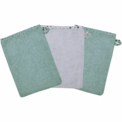 WÖRNER SÜDFROTTIER Guante De Lavado Stene Azul Hielo 3-pack -Tienda De Cuidado Del Bebé woerner suedfrottier guante de lavado stene azul hielo 3 pack a303287 2
