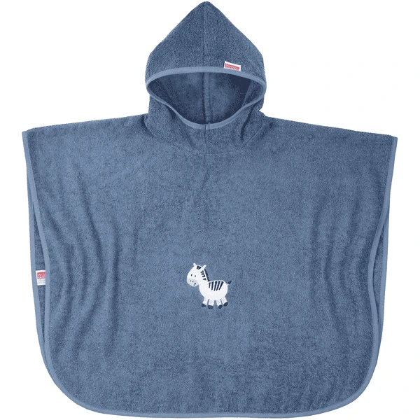 WÖRNER SÜDFROTTIER Poncho De Baño Cebra Azul Oscuro 60 X 75 Cm 3 WÖRNER SÜDFROTTIER Poncho De Baño Cebra Azul Oscuro 60 X 75 Cm