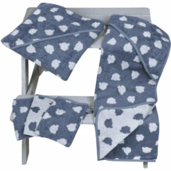 WÖRNER SÜDFROTTIER Poncho De Baño Jac. Teddy Azul -Tienda De Cuidado Del Bebé woerner suedfrottier poncho de bano jac teddy azul a383649 3