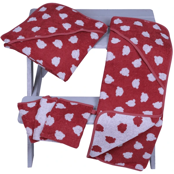 WÖRNER SÜDFROTTIER Poncho De Baño Jac. Teddy Rojo 6 WÖRNER SÜDFROTTIER Poncho De Baño Jac. Teddy Rojo - Imagen 4