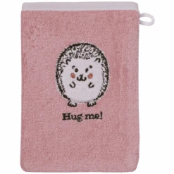 WÖRNER SÜDFROTTIER Set De Guante De Aseo + Toalla De Baño Con Capucha Erizo Rosa -Tienda De Cuidado Del Bebé woerner suedfrottier set de guante de aseo toalla de bano con capucha erizo rosa a384386 3